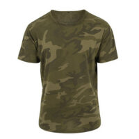 T-shirt in camouflagekleuren