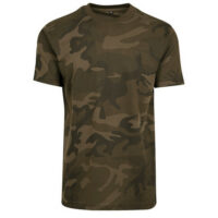 T-shirt in camouflagekleuren