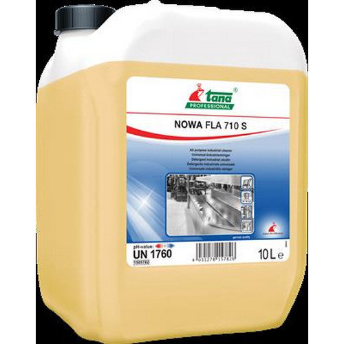 NOWA FLA 710 S is een krachtige en veelzijdige ontvetter, die hardnekkige vervuiling zoals olie, smeervet, vet, hars en roet verwijdert.