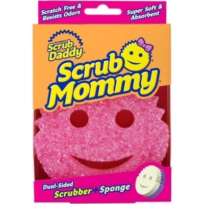 Scrub Daddy – Scrub Mommy Krasvrije Spons Dubbelzijdig Roze