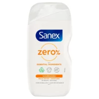 Sanex Zero% Nourishing Shower Gel 400 ml – vegan, zeepvrij en sulfaatvrij. Hydrateert intensief en respecteert de droge huid.