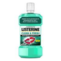 Listerine Mondwater – Clean & Fresh 500 ml is een krachtige aanvulling op je dagelijkse mondverzorging. De formule bestrijdt tot 99,9% van de bacteriën, zelfs op plaatsen waar je tandenborstel niet bij komt, zoals tussen de tanden en langs het tandvlees. Met een frisse, niet te scherpe smaak zorgt dit mondwater voor een langdurig schoon gevoel en een frisse adem. Het helpt tandplakvorming te verminderen, tandvlees te beschermen en draagt bij aan een gezonde mondflora bij tweemaal daags gebruik. Ideaal voor wie houdt van een milde maar doeltreffende mondhygiëne. Voordelen op een rijtje: Doodt 99,9% van de bacteriën in de mond Vermindert tandplak en helpt tandvleesproblemen voorkomen Frisse en milde smaak Langdurig schoon en fris gevoel Inhoud: 500 ml – handig voor dagelijks gebruik Listerine Clean & Fresh is de ideale keuze voor wie een effectieve mondverzorging wil combineren met een aangename frisheid, elke dag opnieuw.