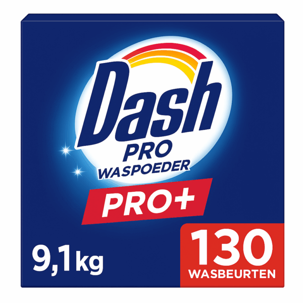 Dash Pro Waspoeder Pro+ 9,1kg verpakking